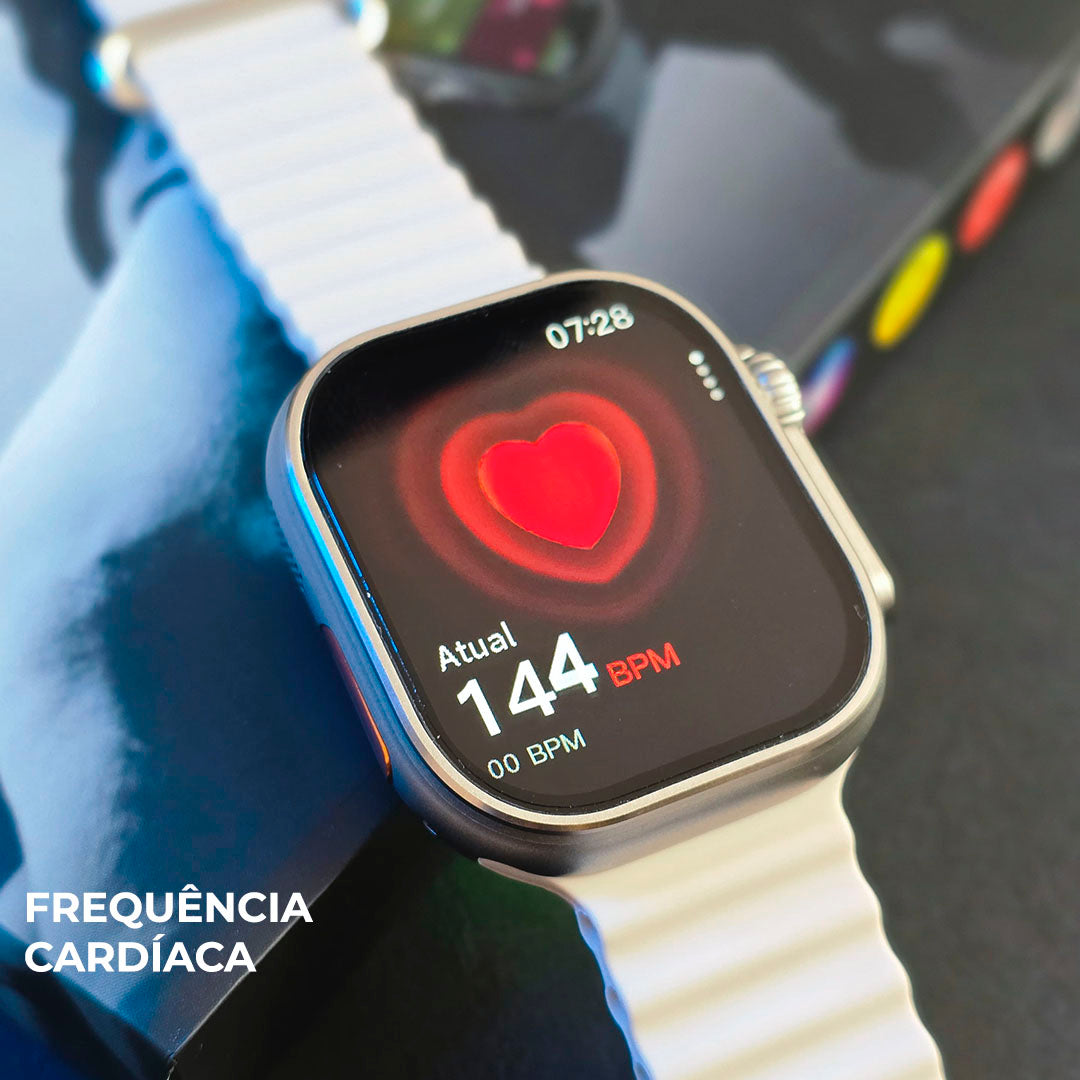 Smartwatch U4 Pro 49 mm – AMOLED, AI e Chamadas