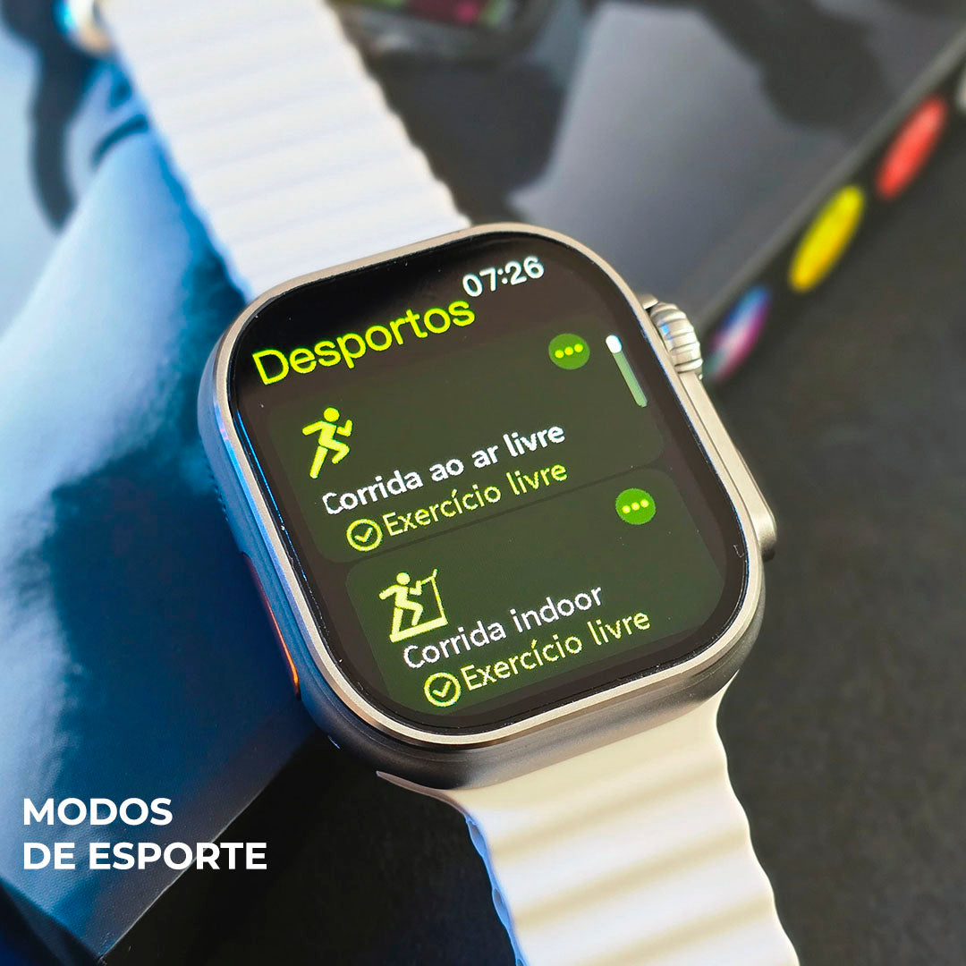 Smartwatch U4 Pro 49 mm – AMOLED, AI e Chamadas