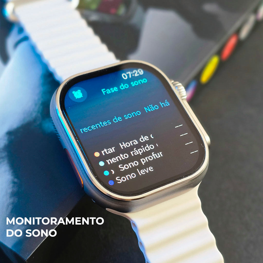 Smartwatch U4 Pro 49 mm – AMOLED, AI e Chamadas
