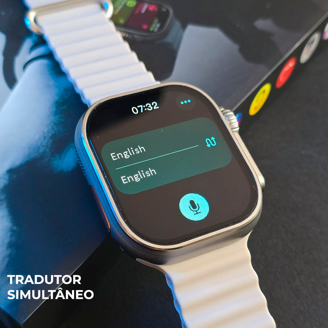 Smartwatch U4 Pro 49 mm – AMOLED, AI e Chamadas