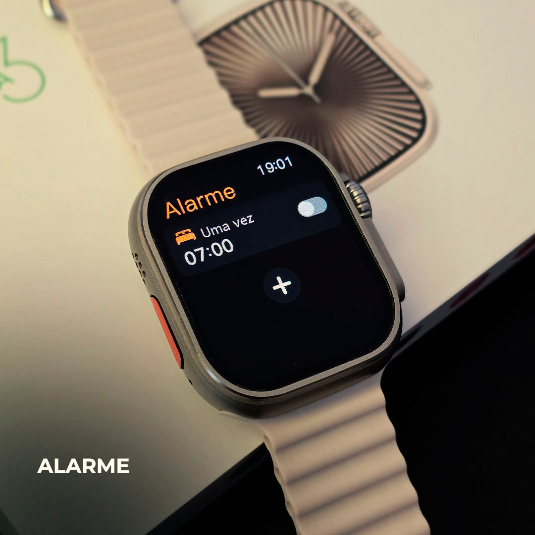 Smartwatch U3W Ultra – AMOLED 2,2″ com ChatGPT