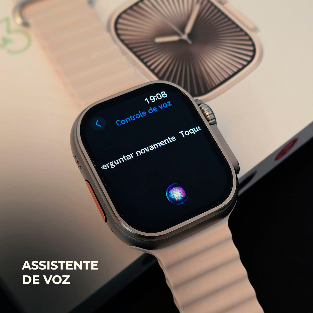 Smartwatch U3W Ultra – AMOLED 2,2″ com ChatGPT