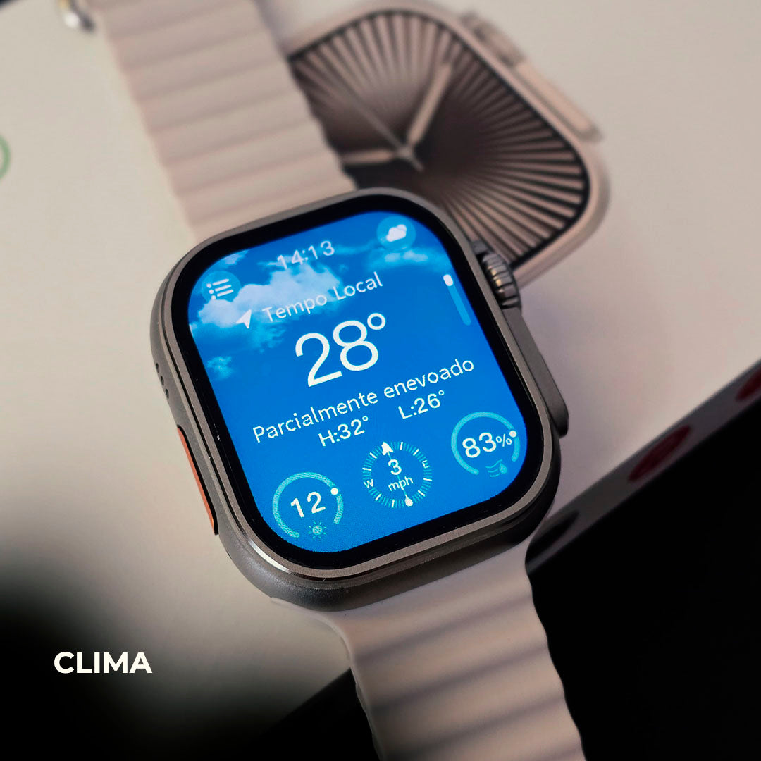 Smartwatch U3W Ultra – AMOLED 2,2″ com ChatGPT