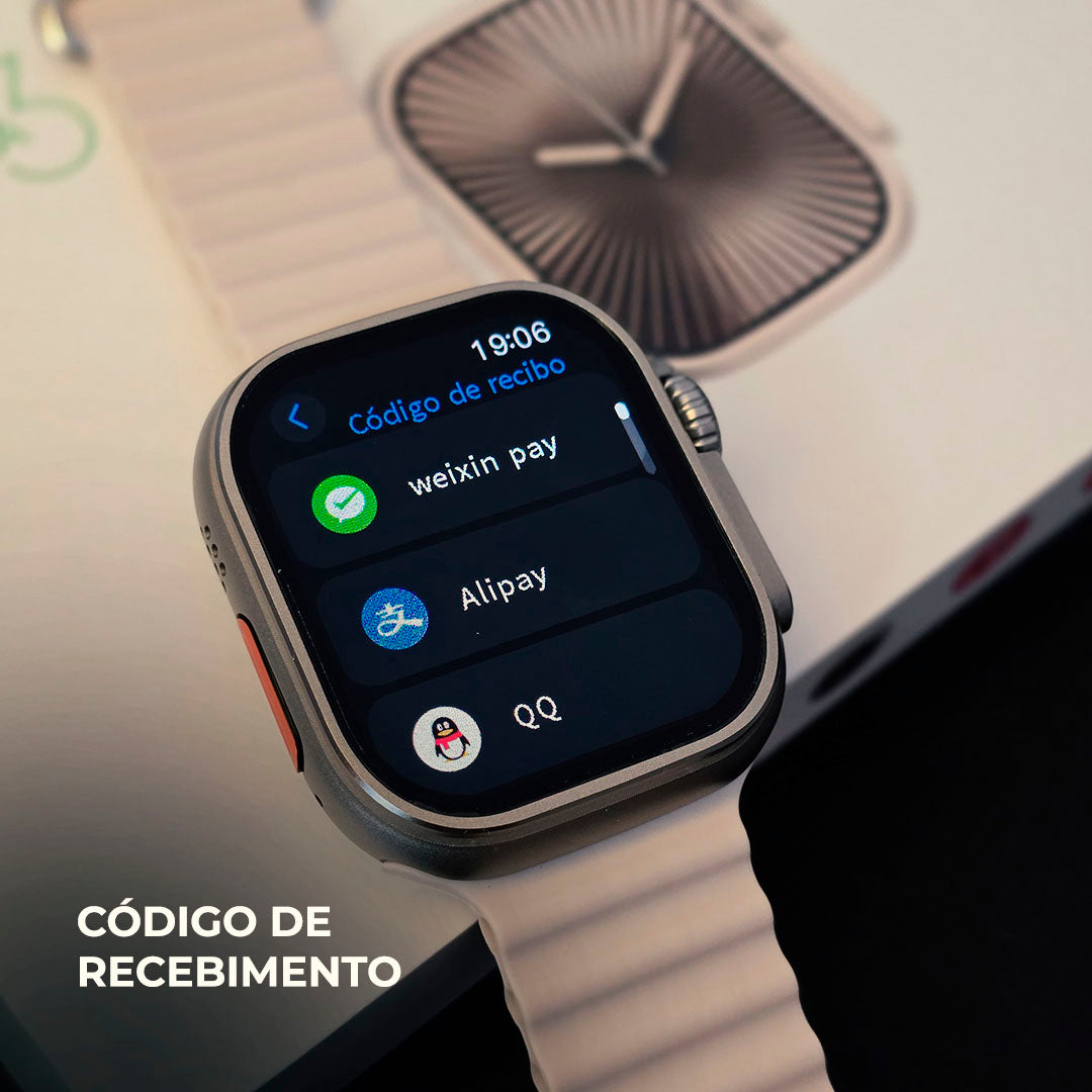 Smartwatch U3W Ultra – AMOLED 2,2″ com ChatGPT