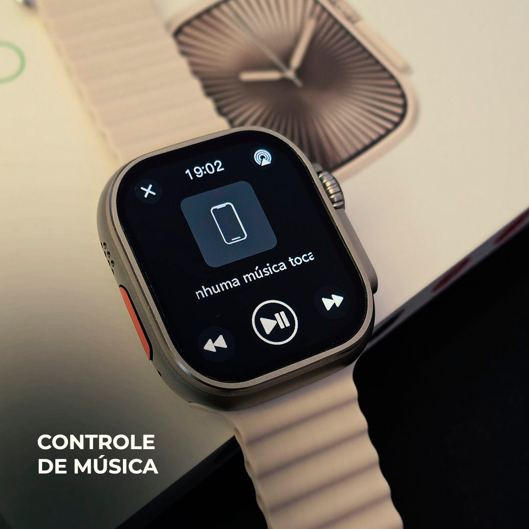 Smartwatch U3W Ultra – AMOLED 2,2″ com ChatGPT