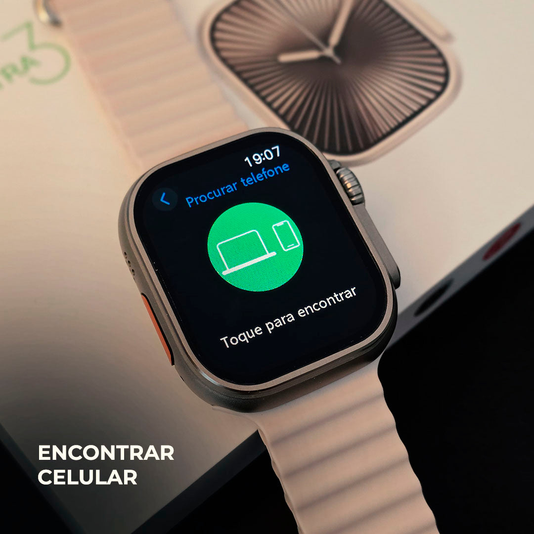 Smartwatch U3W Ultra – AMOLED 2,2″ com ChatGPT