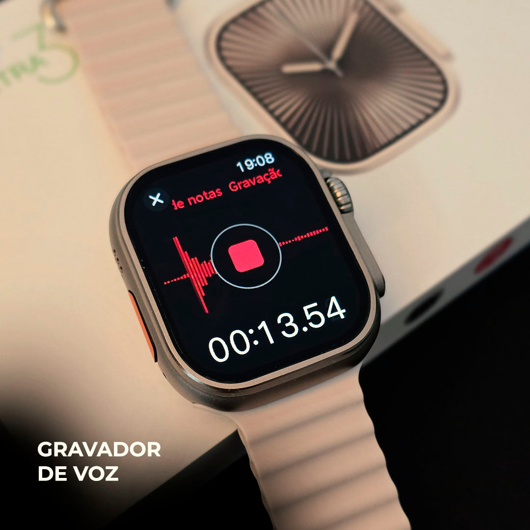 Smartwatch U3W Ultra – AMOLED 2,2″ com ChatGPT