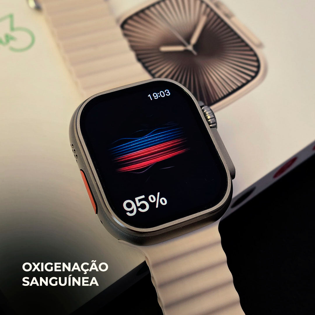 Smartwatch U3W Ultra – AMOLED 2,2″ com ChatGPT