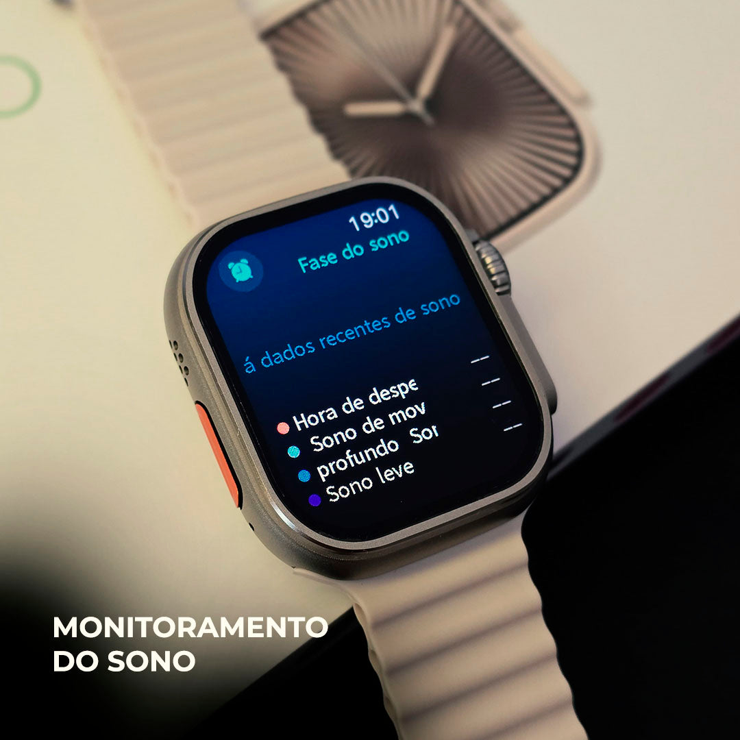 Smartwatch U3W Ultra – AMOLED 2,2″ com ChatGPT