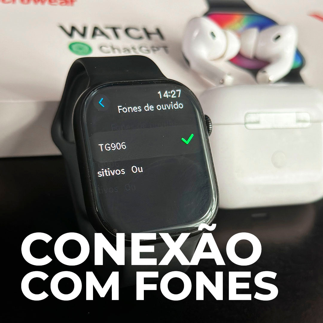 Smartwatch W10 Microwear com chagpt e 1GB