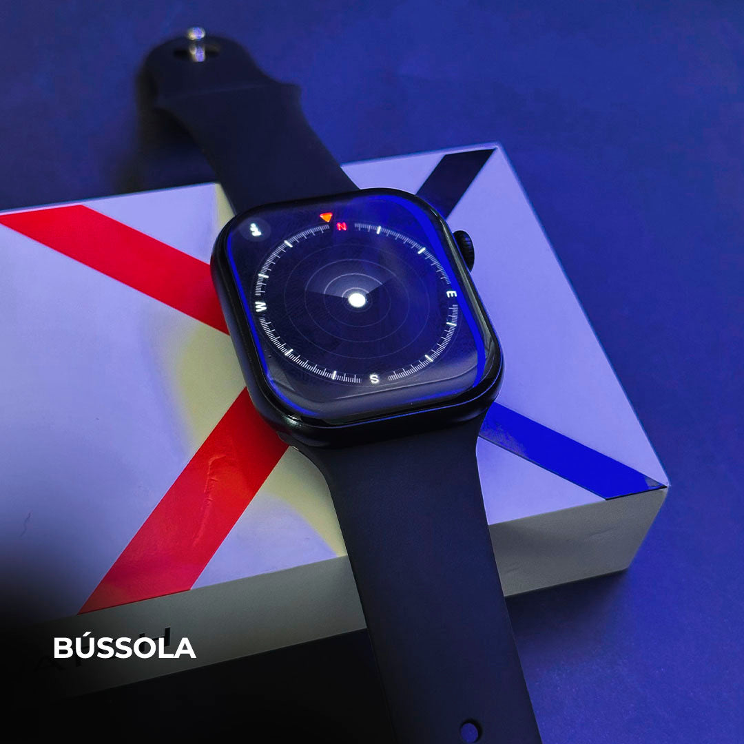 Smartwatch W10 Pro series 10 com chatgpt e 1gb de armazenamento