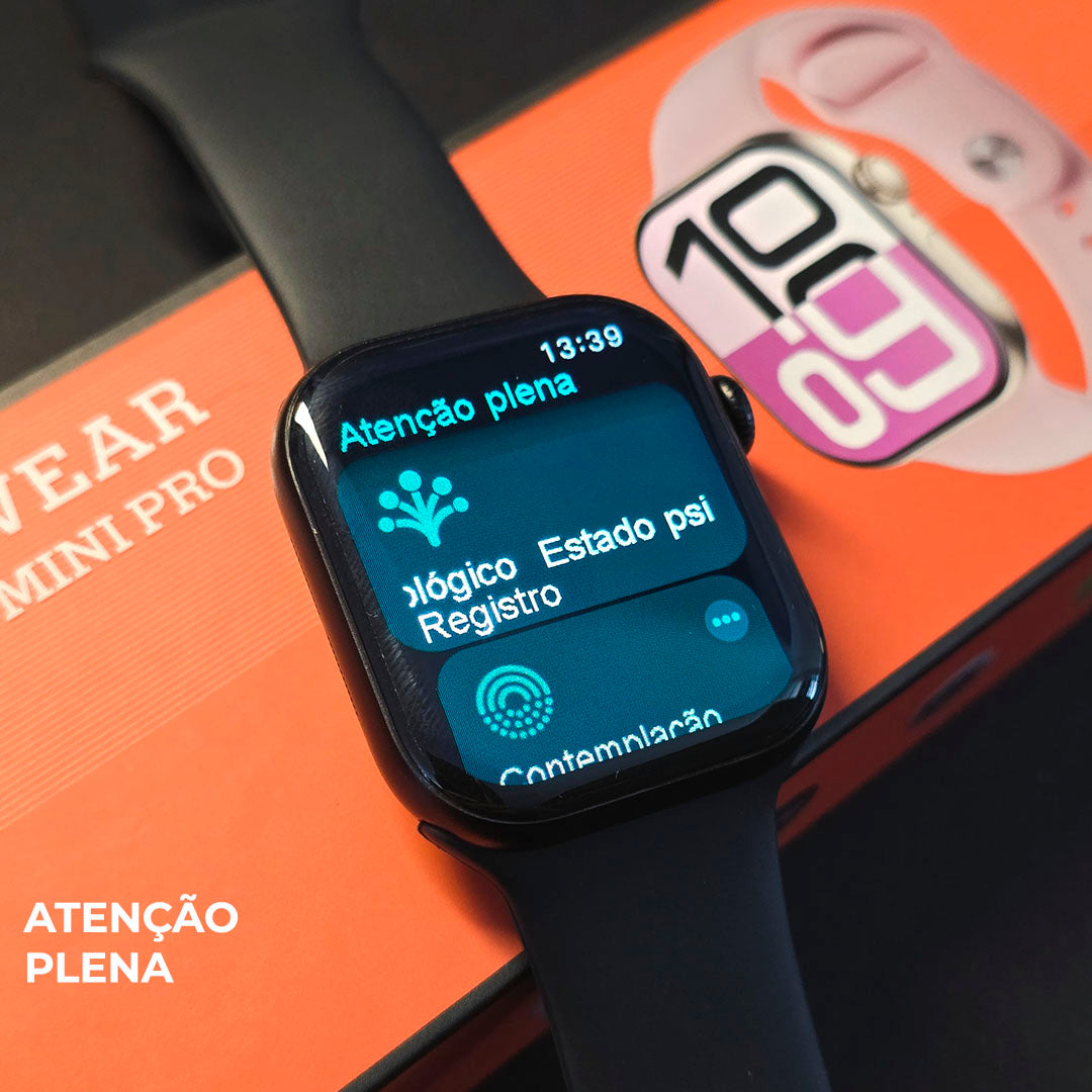 Smartwatch W10T Mini – Compacto com ChatGPT