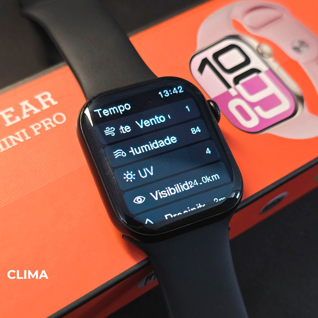 Smartwatch W10T Mini – Compacto com ChatGPT