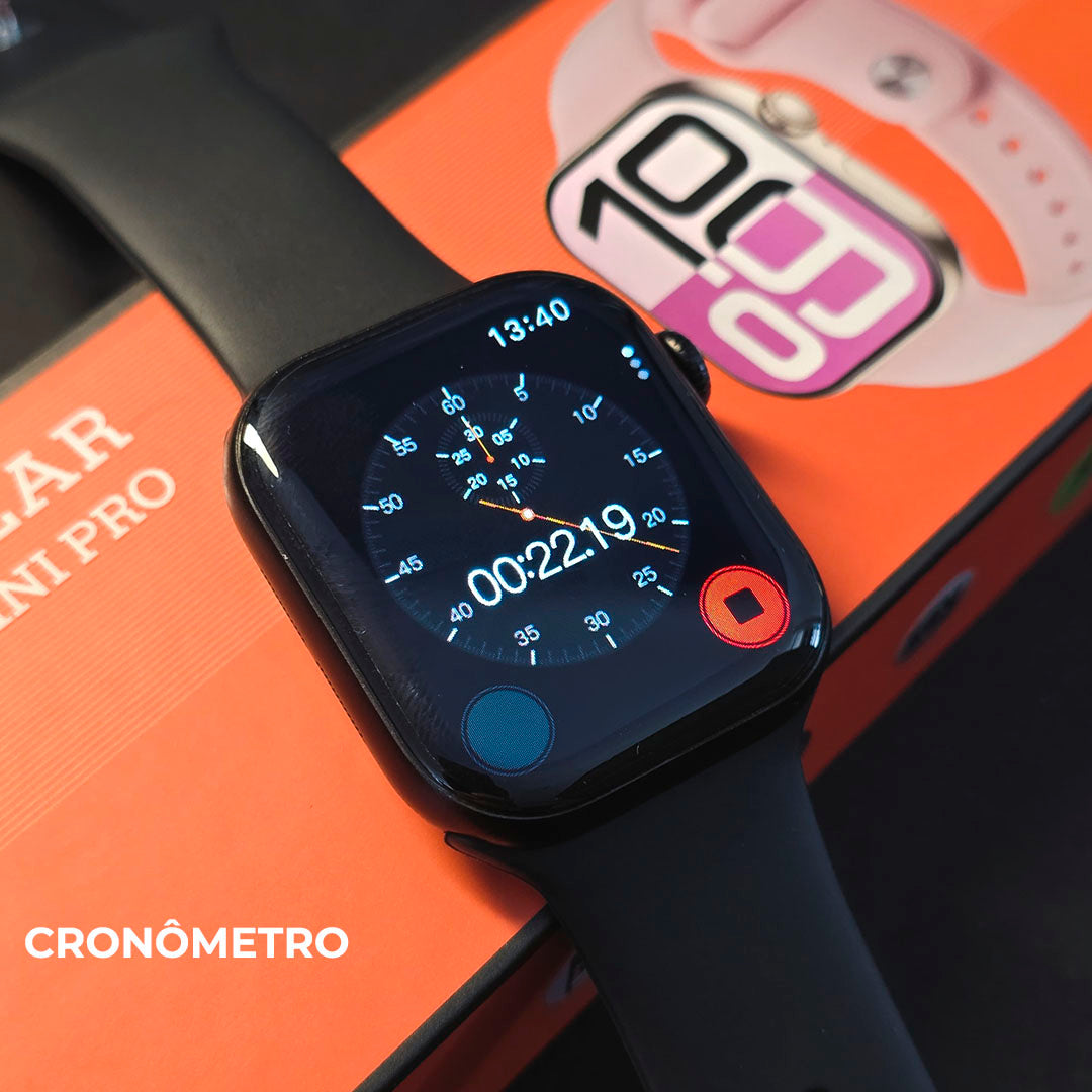 Smartwatch W10T Mini – Compacto com ChatGPT