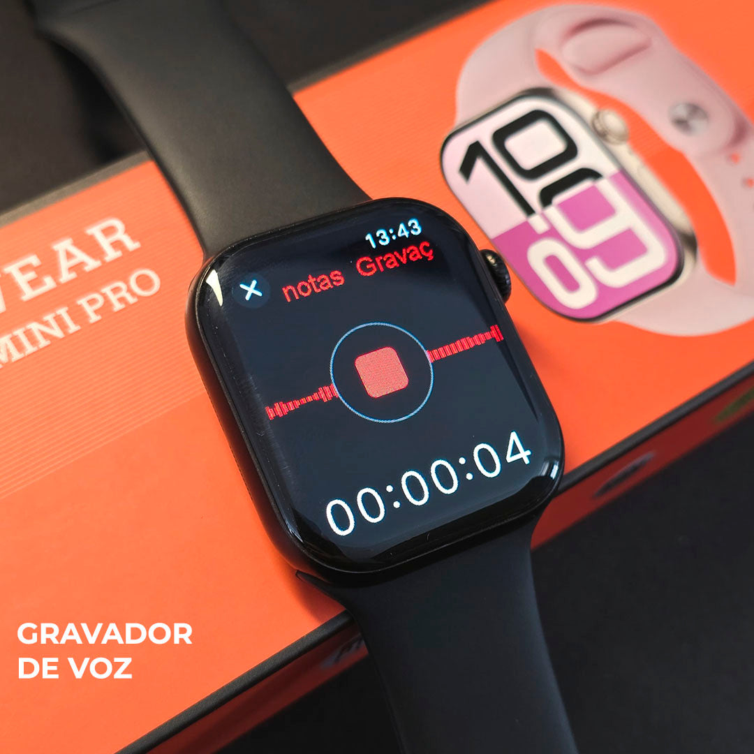 Smartwatch W10T Mini – Compacto com ChatGPT