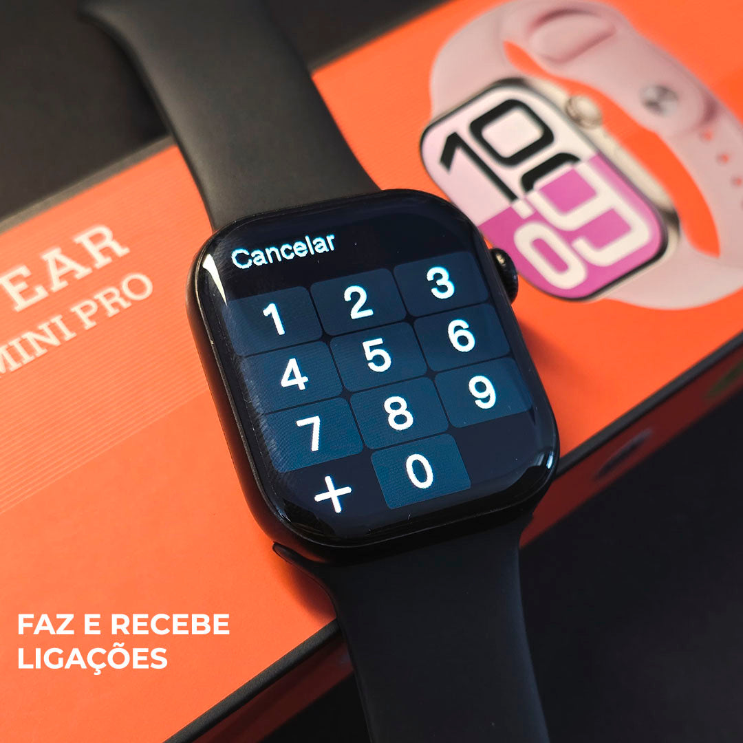 Smartwatch W10T Mini – Compacto com ChatGPT