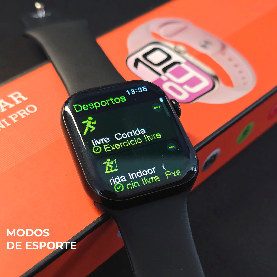 Smartwatch W10T Mini – Compacto com ChatGPT
