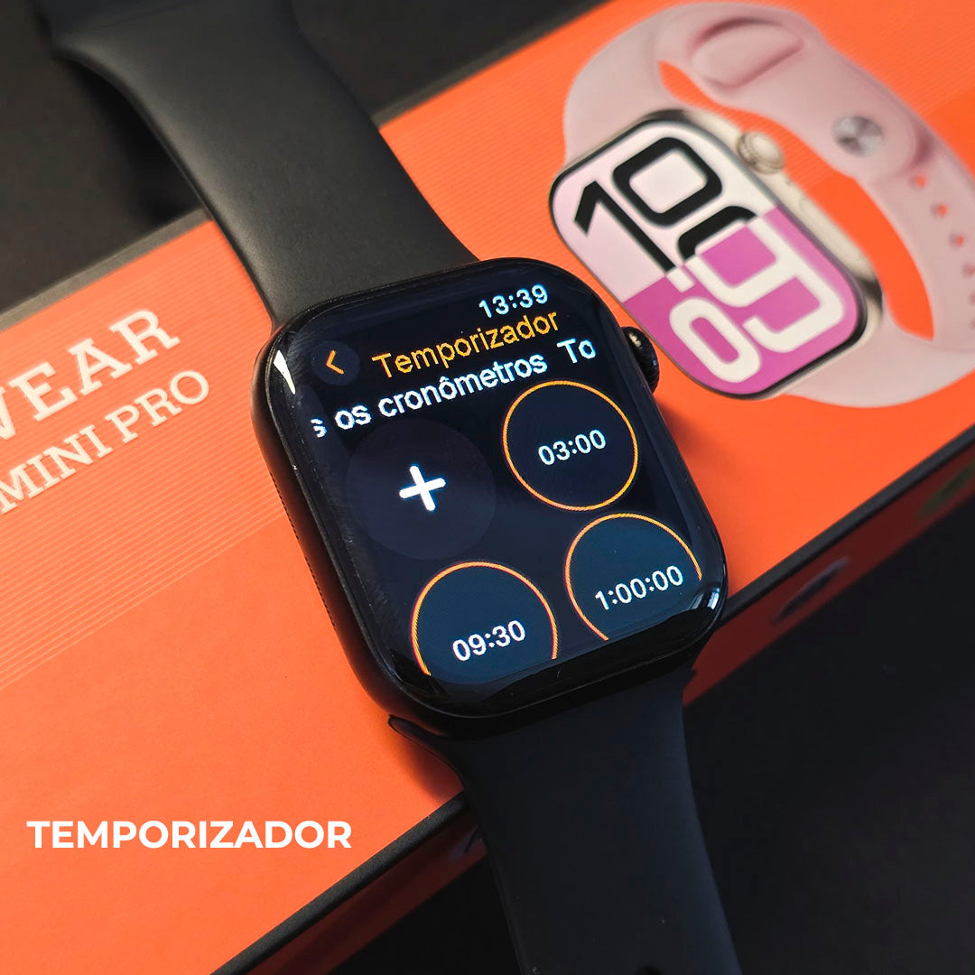 Smartwatch W10T Mini – Compacto com ChatGPT