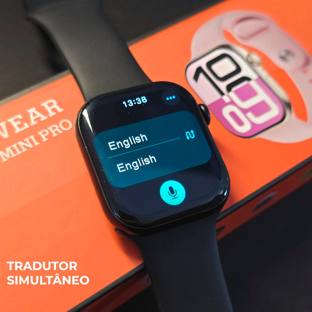 Smartwatch W10T Mini – Compacto com ChatGPT