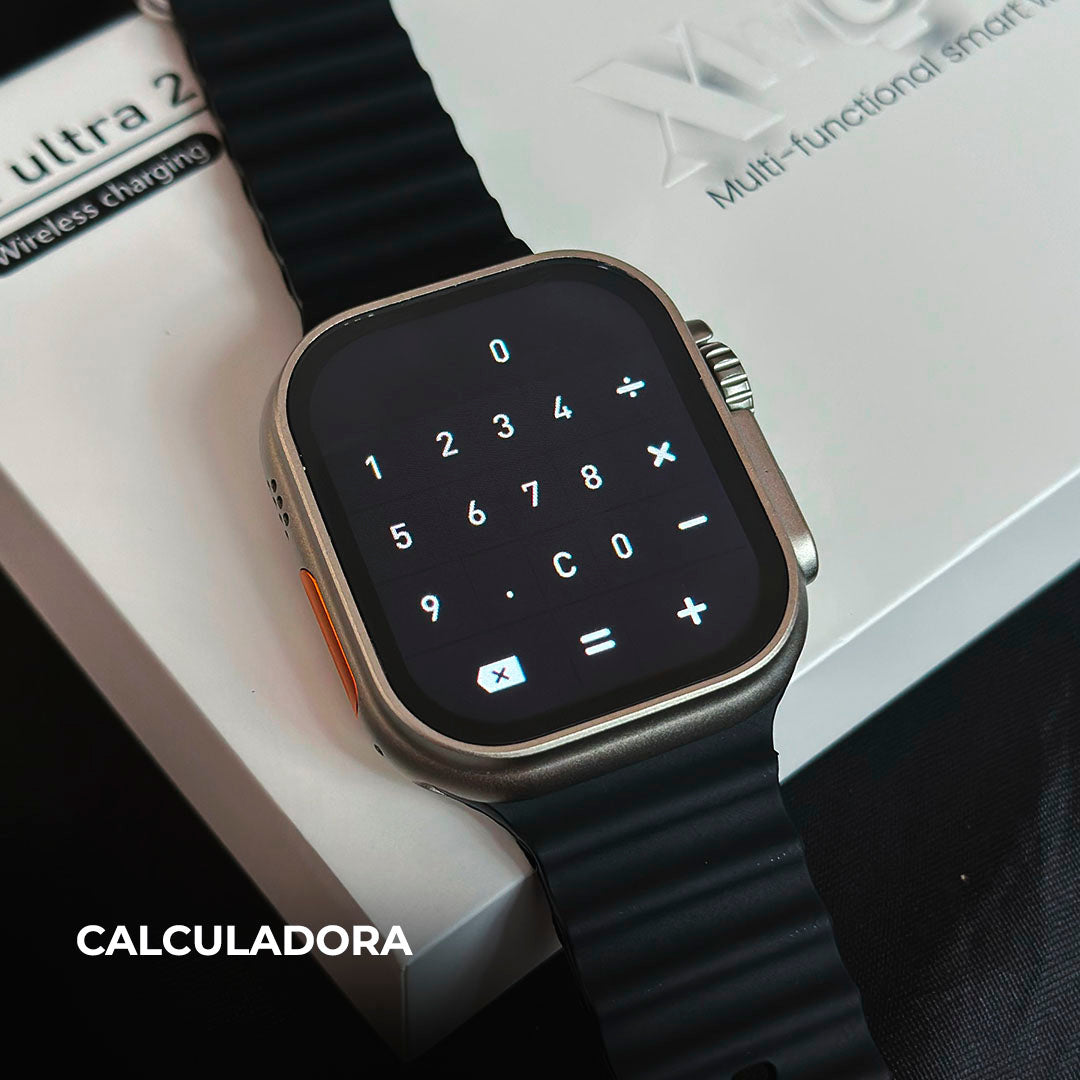 Smartwatch XH Ultra 2 – 49 mm, Dois Gestos & Ilha Dinâmica