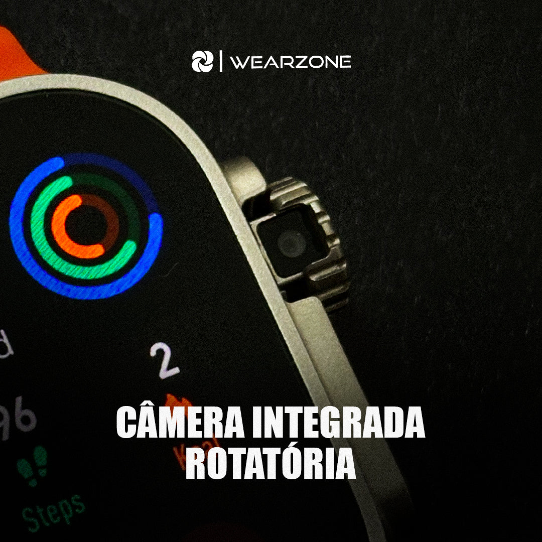 Smartwatch Horizon Pro 4G/5G – Android, NFC e Câmera - Celular de pulso
