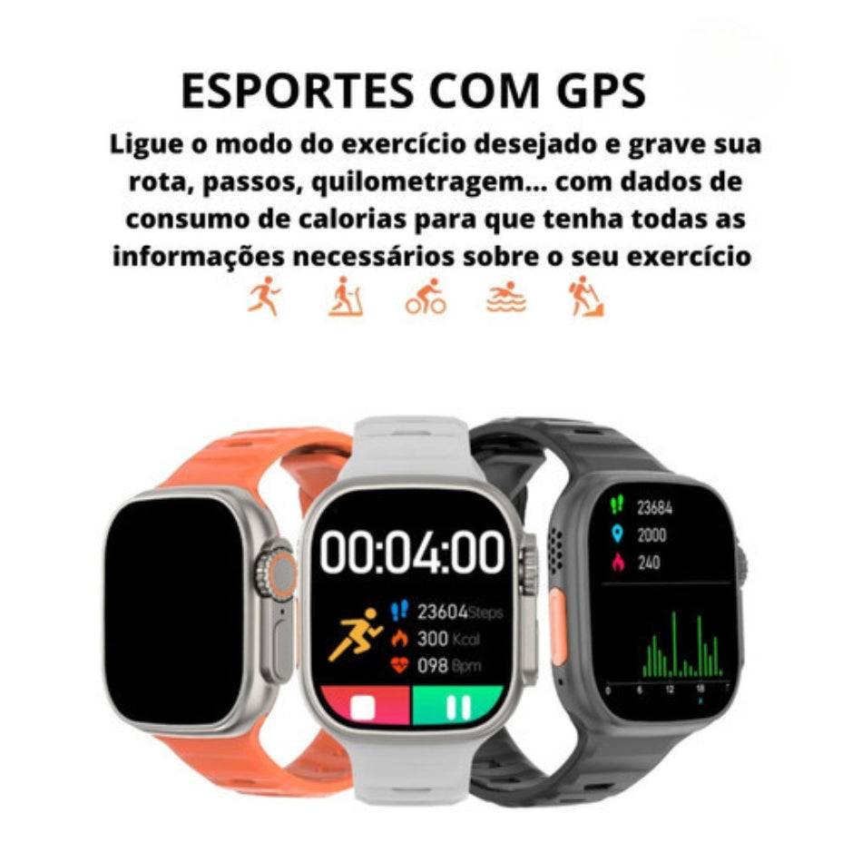 Smartwatch X8 Ultra 49mm Sport.