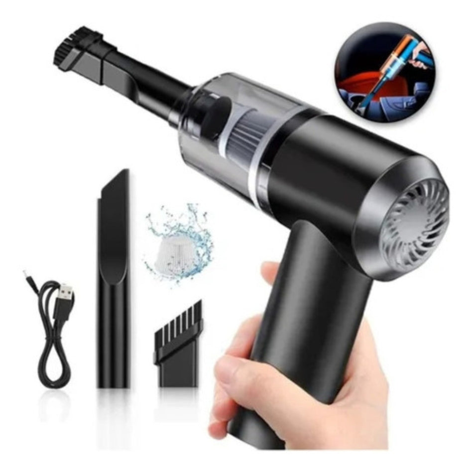 Mini Aspirador Automotivo Portátil Potente Recarregável Premium