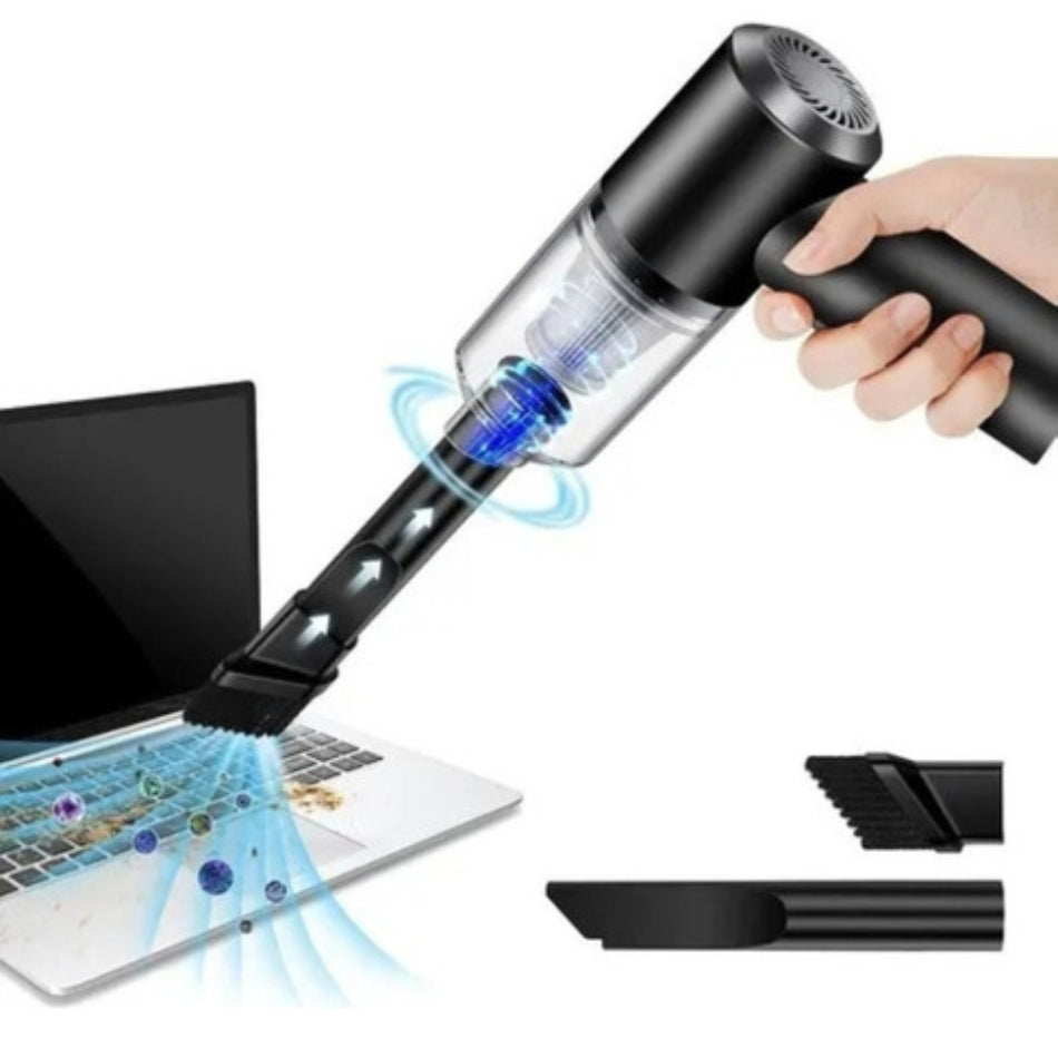 Mini Aspirador Automotivo Portátil Potente Recarregável Premium