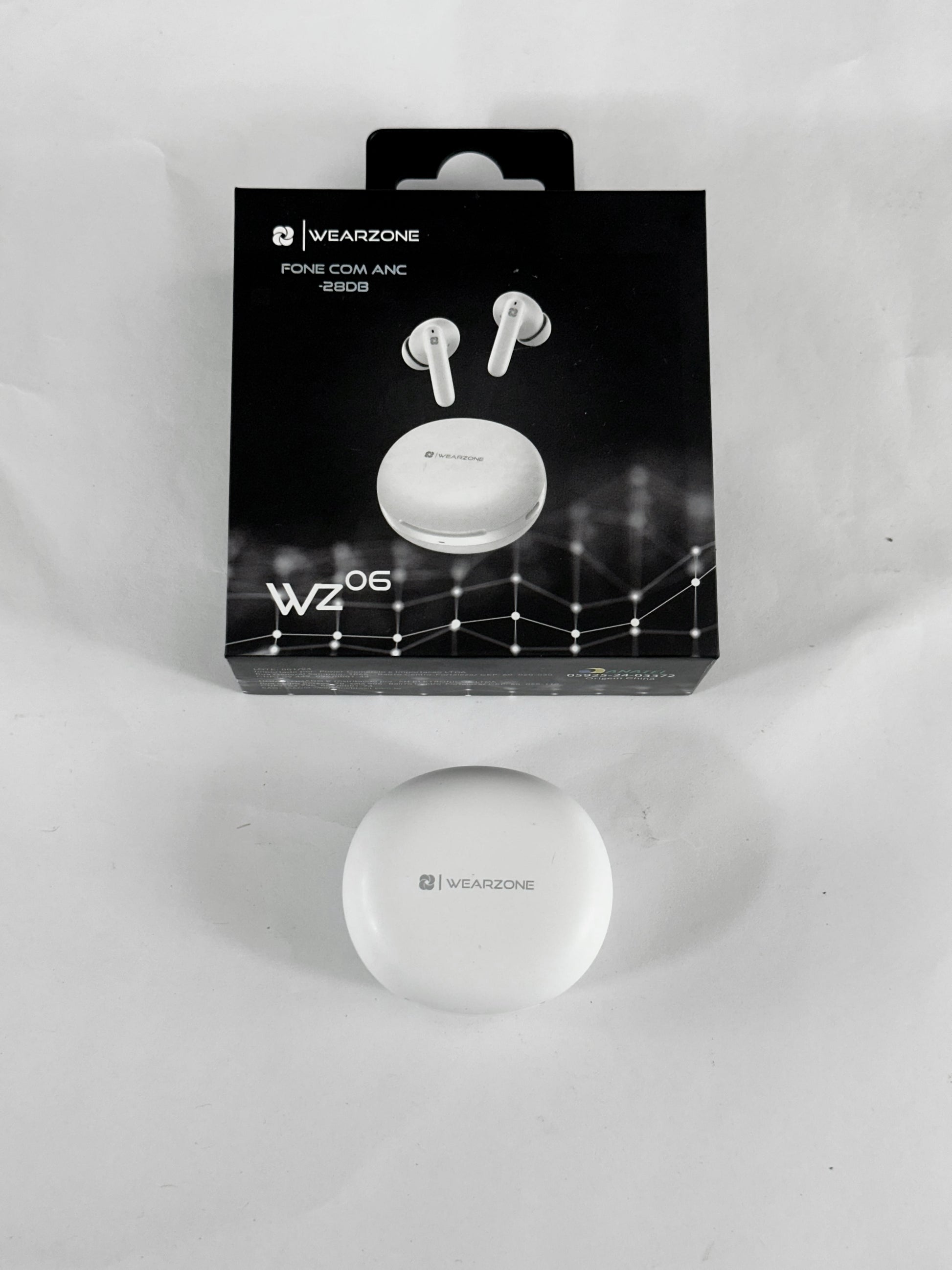 tws fone de ouvido wearzone6